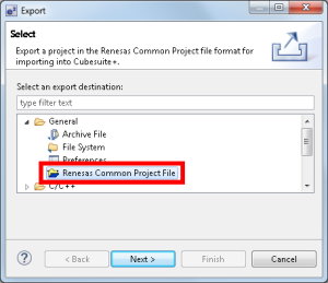 [Renesas Common Project File]