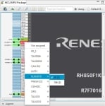 RH850 SC mcu package window