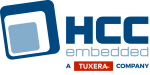 HCC Embedded, A Tuxera Company Logo