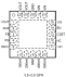 RAA214023 - Pin Assignment (3.5 × 3.5 mm QFN)