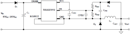 RAA223012 - Typical Buck Application Circuit