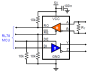 RAA788153 - Typical Operating Circuit for Full-Duplex Transceiver