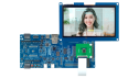 EK-RA8P1 Evaluation Board - LCD board and camera module attached