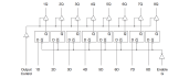 HD74LS373RP Diagram