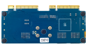 ForgeFPGA™插槽卡#1 - 底视图