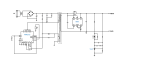 Typical RRW2212x application circuit using TL431 feedback and a top‑side synchronous rectifier driven by the iW610.