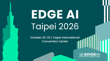 Edge AI Taipei 2026, October 22-23, Taipei International Convention Center