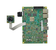 e-con e-CAM22_CURZH with Renesas RZ/V2H Evaluation Board - Top