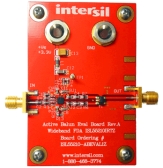 ISL55210-ABEVAL1Z Active Balun Configured High Speed Differential Amp Eval Board
