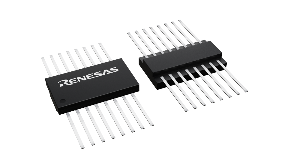 3D illustration featuring top and bottom views of CFP IC chip package with 16 lead count