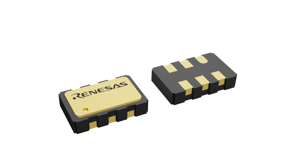 3D illustration featuring top and bottom views of CLCC IC chip package with 4 lead count.