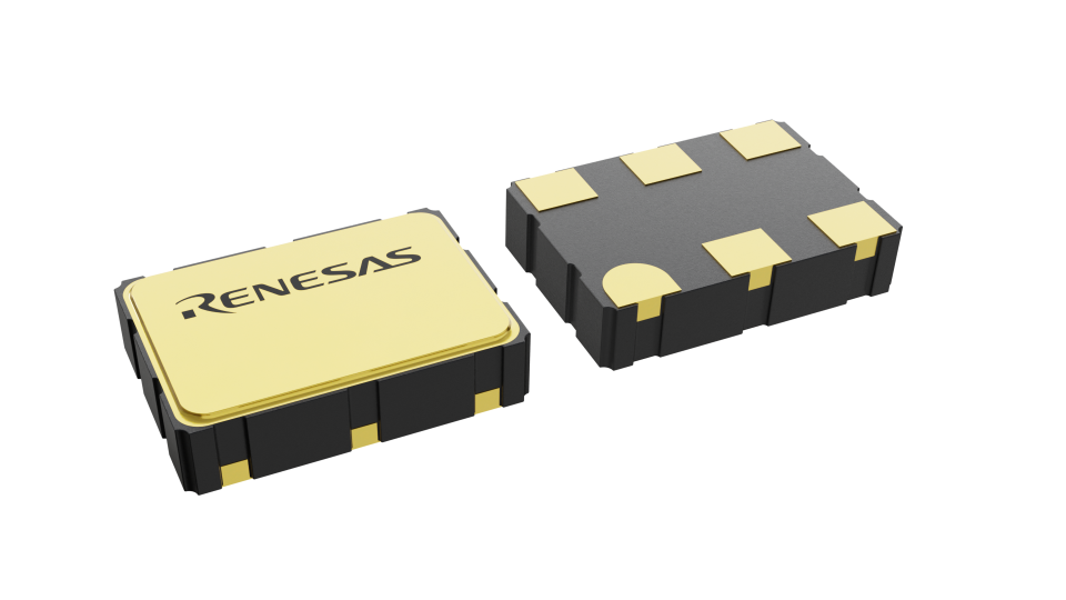 3D illustration featuring top and bottom views of CLCC IC chip package with 6 lead count.
