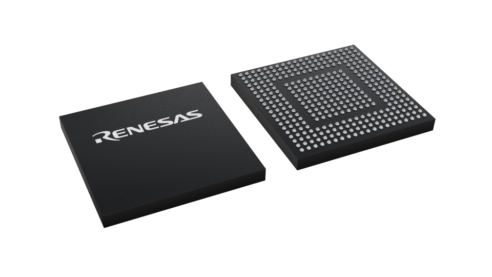3D illustration featuring top and bottom views of FBGA IC chip package with 356 lead count