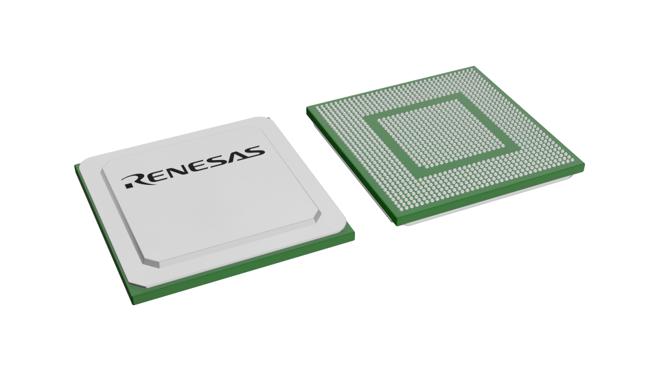 3D illustration featuring top and bottom views of FCBGA chip package with 1135 lead count.