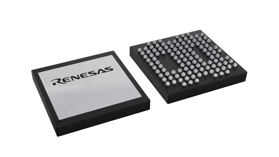 3D illustration featuring top and bottom views of FCCSP IC chip package with 118 lead count.