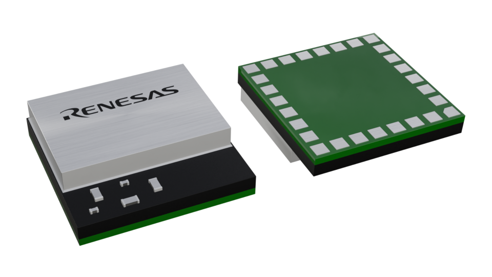 3D illustration featuring top and bottom views of LGA IC chip package with 88 lead count.