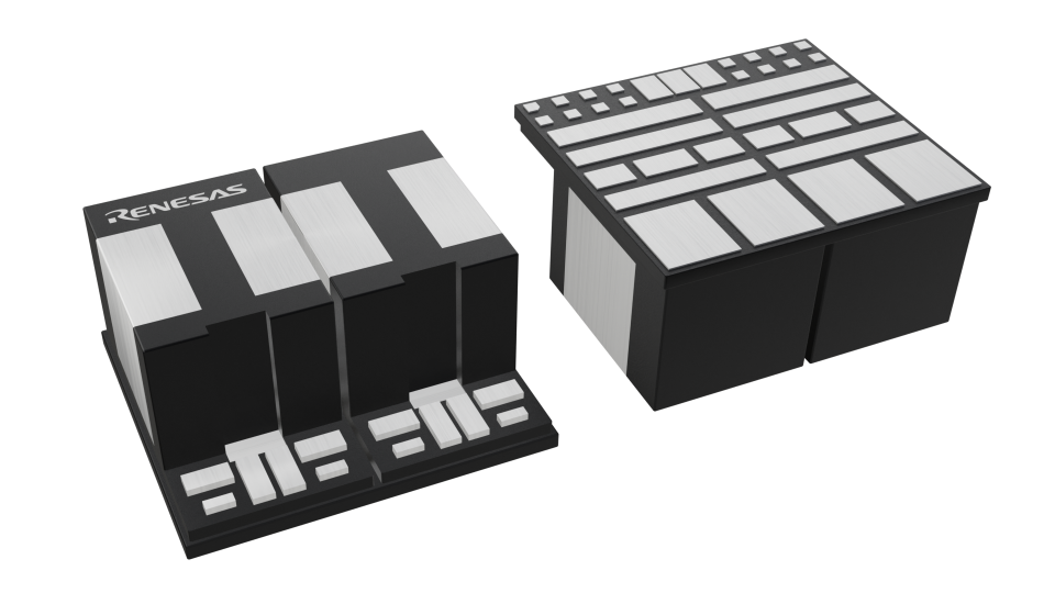3D illustration featuring top and bottom views of Module IC chip package with 35 lead count.