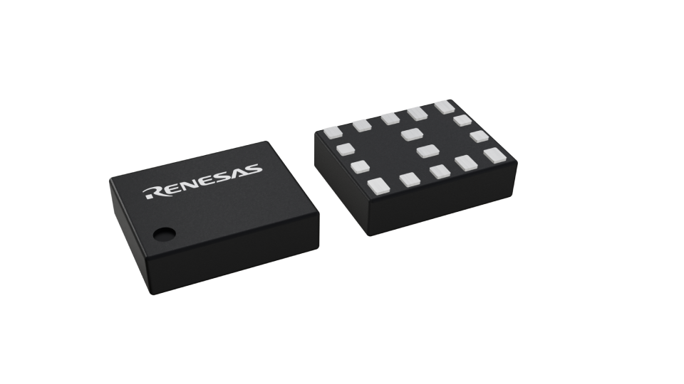 3D illustration featuring top and bottom views of MSTQFN chip package with 16 lead count
