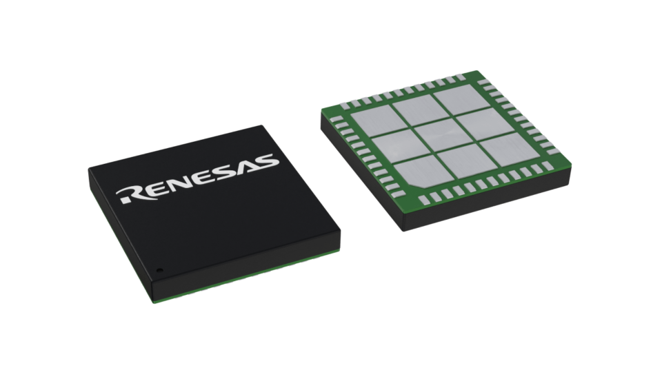 3D illustration featuring top and bottom views of SIP IC chip package with 48 lead count