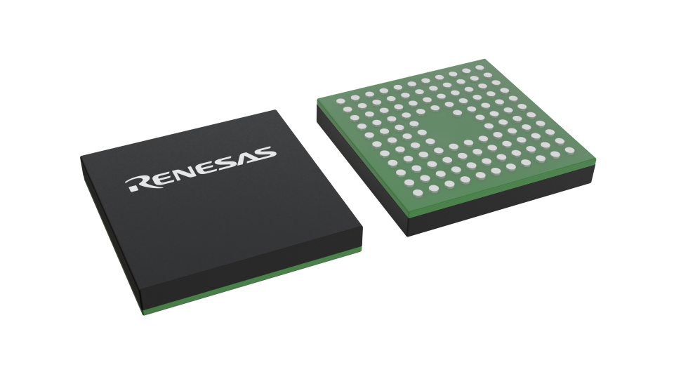 3D illustration featuring top and bottom views of TFLGA IC chip package with 113 lead count.