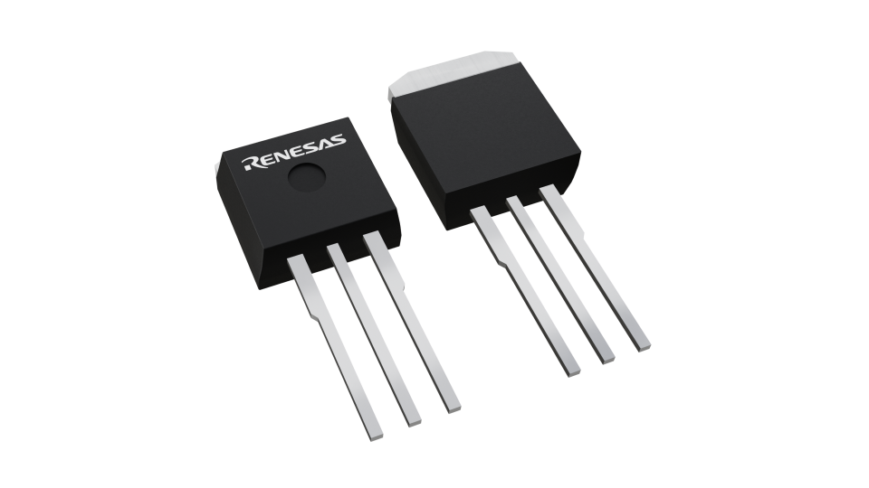 3D illustration featuring top and bottom views of TO-262 chip package with 4 lead count.