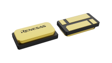 3D illustration featuring top and bottom views of CLCC IC chip package with 4 lead count