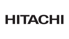 Hitachi logo.