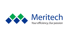 Meritech logo.