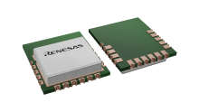 3D illustration featuring top and bottom views of module ic chip package with 16 lead count
