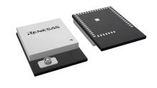 3D illustration featuring top and bottom views of MODULE chip package with 53 lead count.