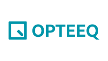 Opteeq logo.
