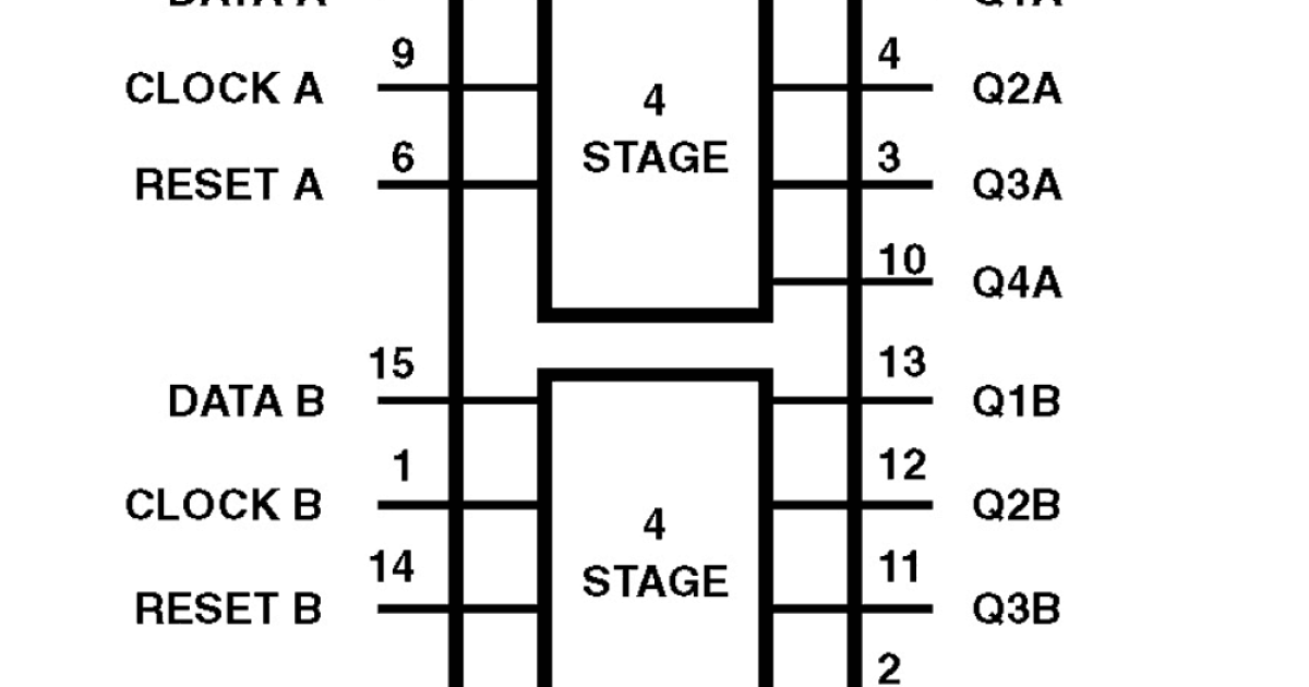CD4015BMS CMOS Dual 4 Stage Static Shift Register With Serial Input Cd4015bms cmos dual 4 stage static shift register with serial input
