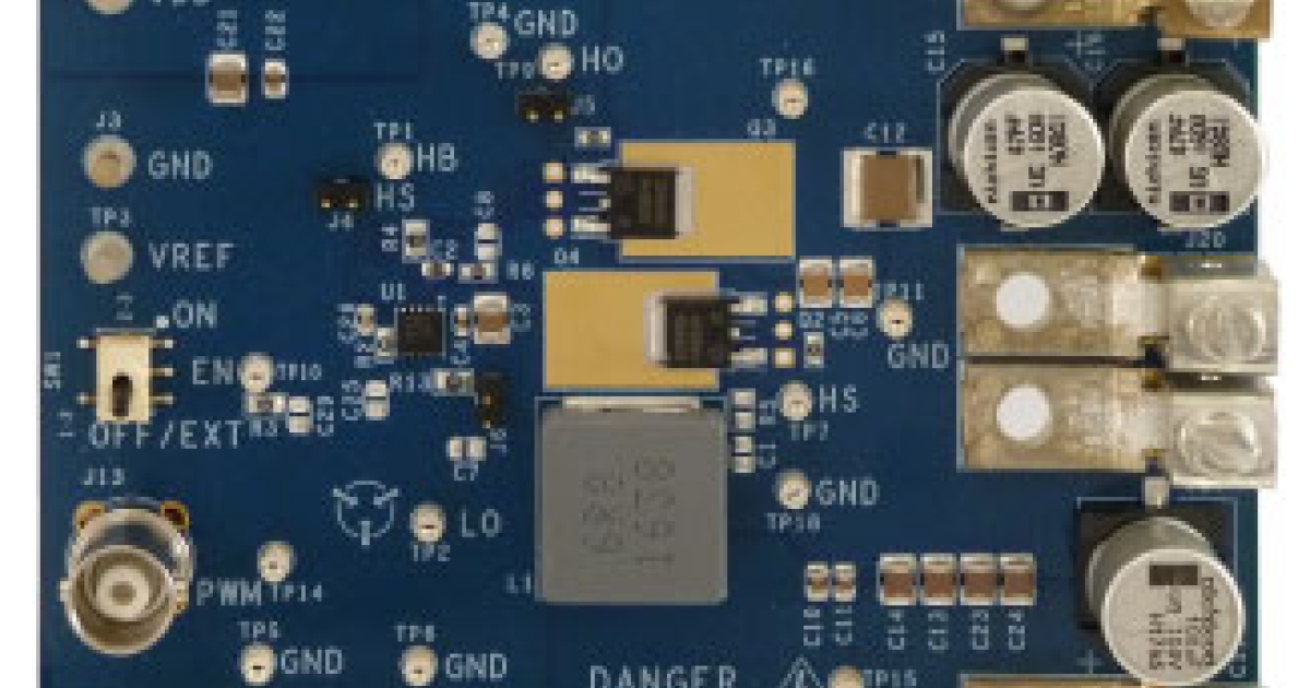 HIP2210EVAL1Z - 100V, 3A Source, 4A Sink, High-Frequency Half-Bridge ...
