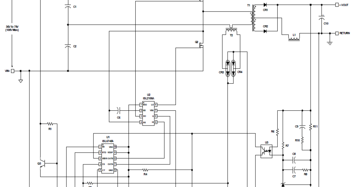 ISL6745A Improved Bridge Controller with Precision Dead Time Control
