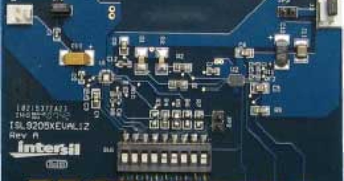 ISL9205BEVAL1Z LiIon Battery Charger Evaluation Board Renesas