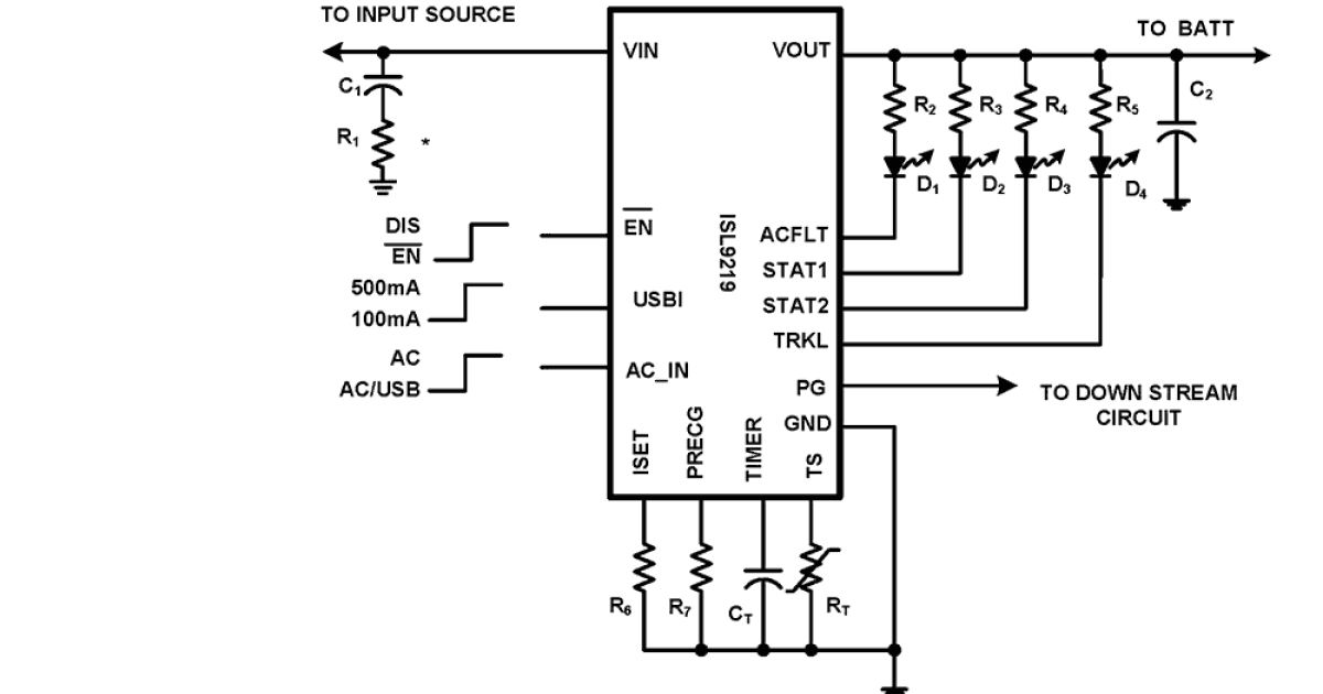 ISL9219 Liion Battery Charger Renesas