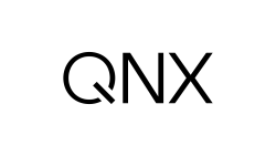QNX logo.