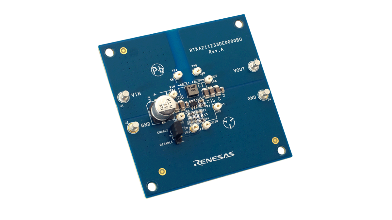 RTKA211233DE0000BU Evaluation Board - Top