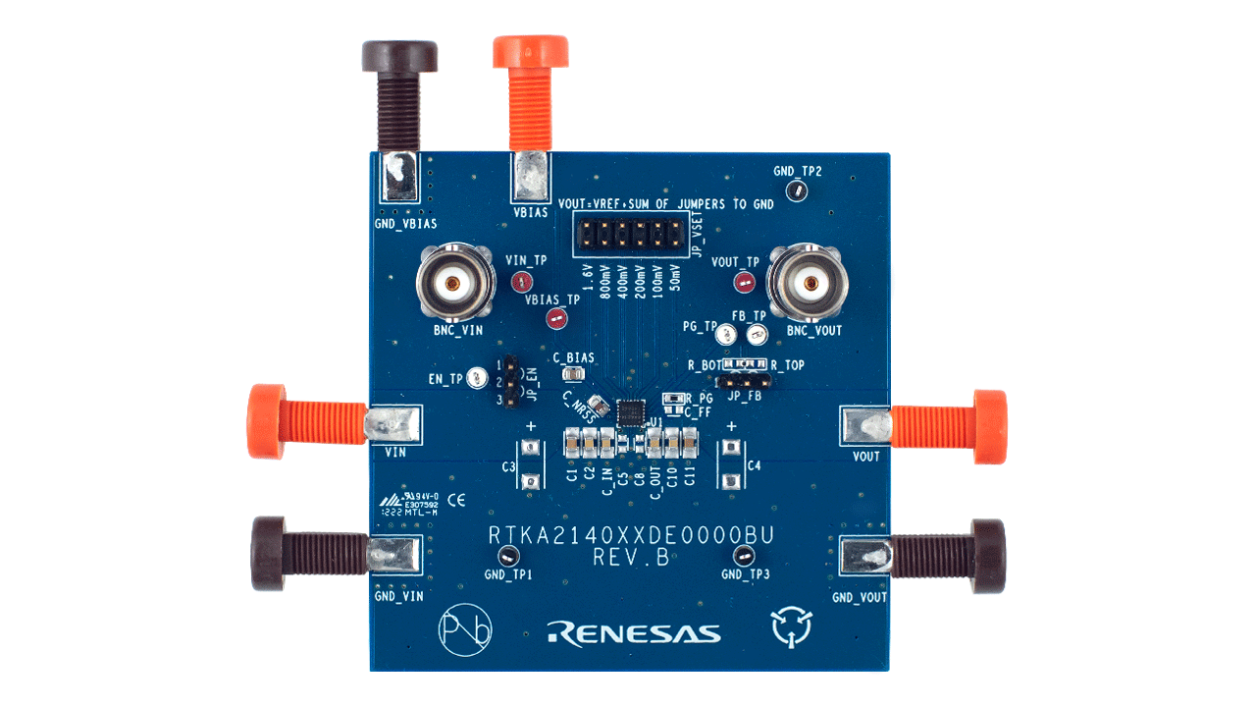 RTKA214038DE0000BU Evaluation Board - Top