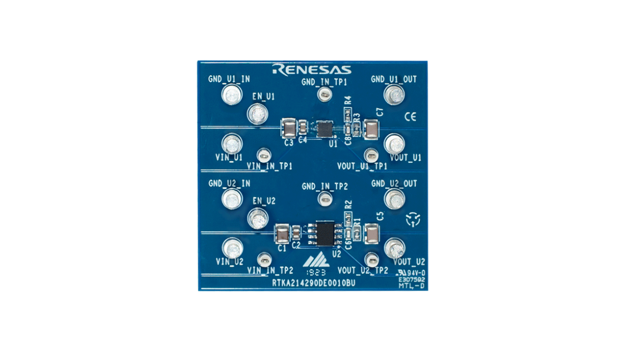 RTKA214290DE0010BU Evaluation Board - Top
