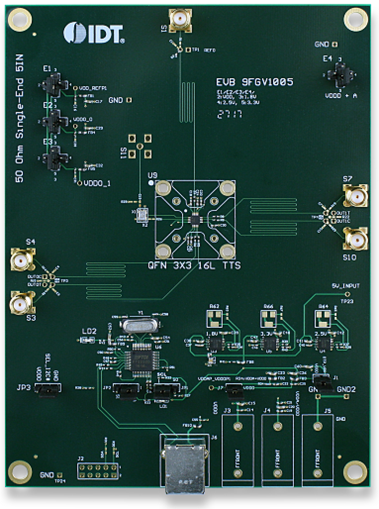 9FGV1005 - Evaluation Board (top)