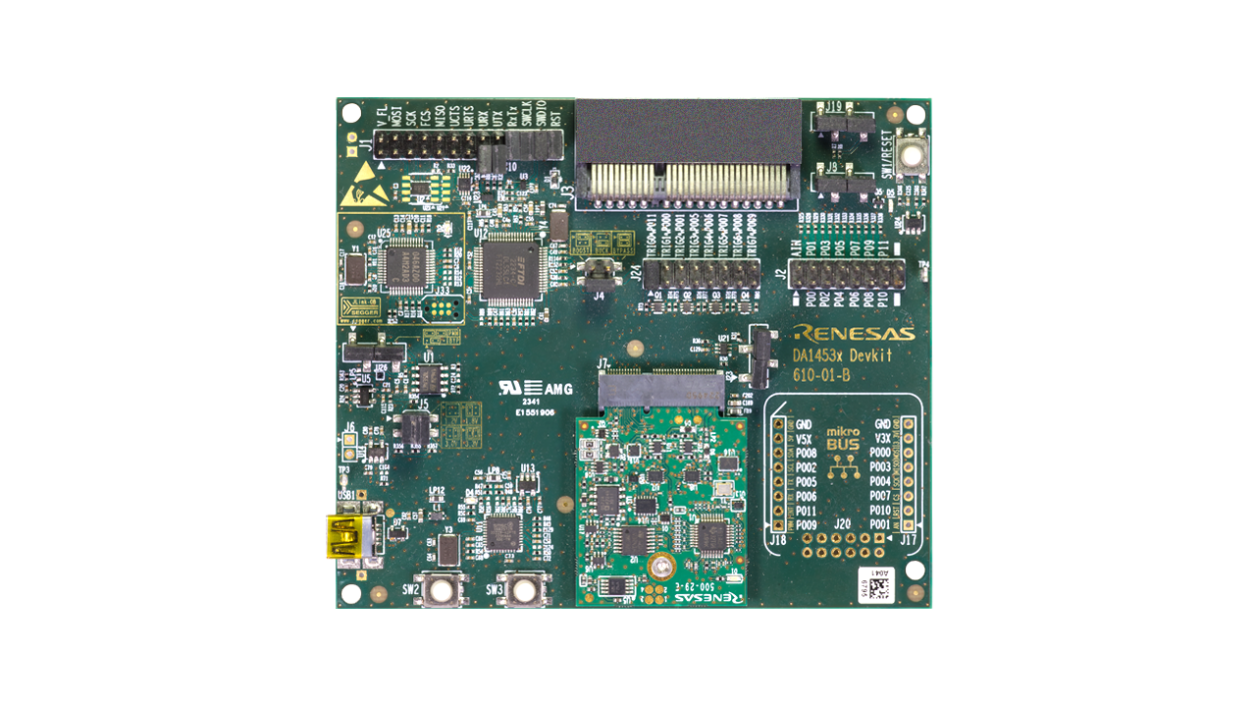 DA14533 开发板件专业版 - 正面