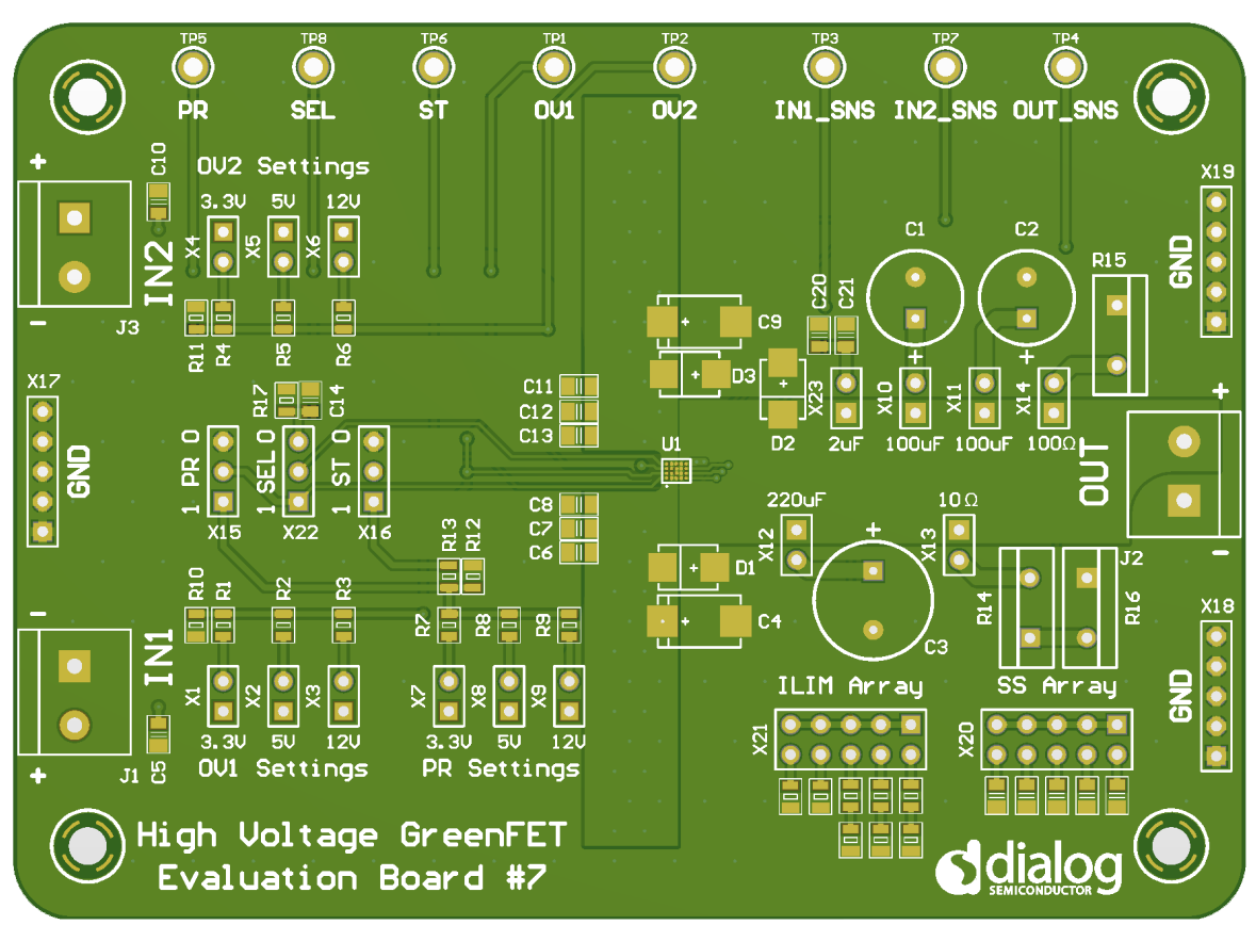SLG59H1401/1403 Evaluation Board