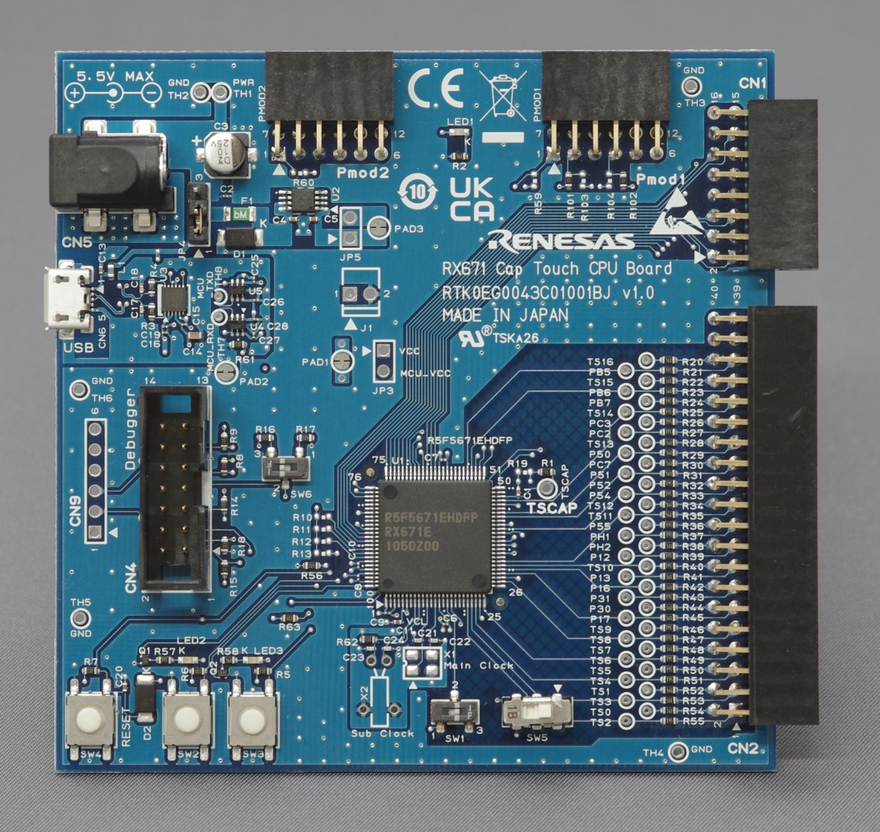 RX671 电容式触摸 CPU 板