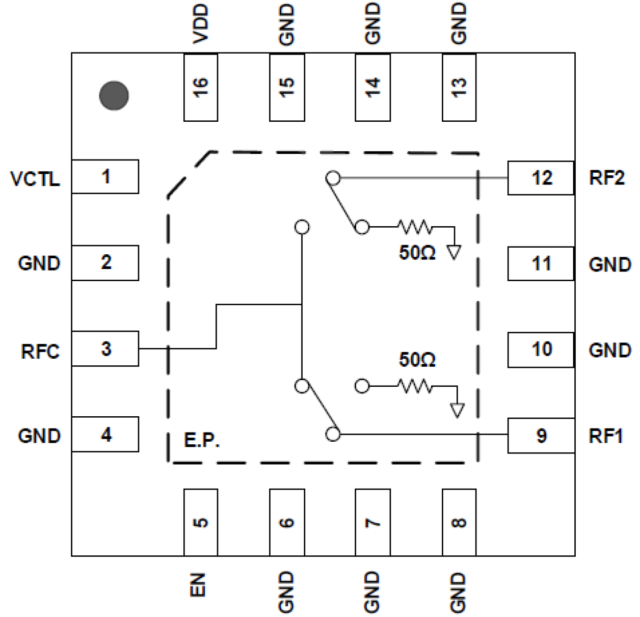 ISL71934M - Pin Assignment