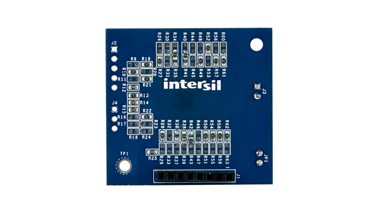 ISL74420MDEMO1Z Demonstration Board - Bottom