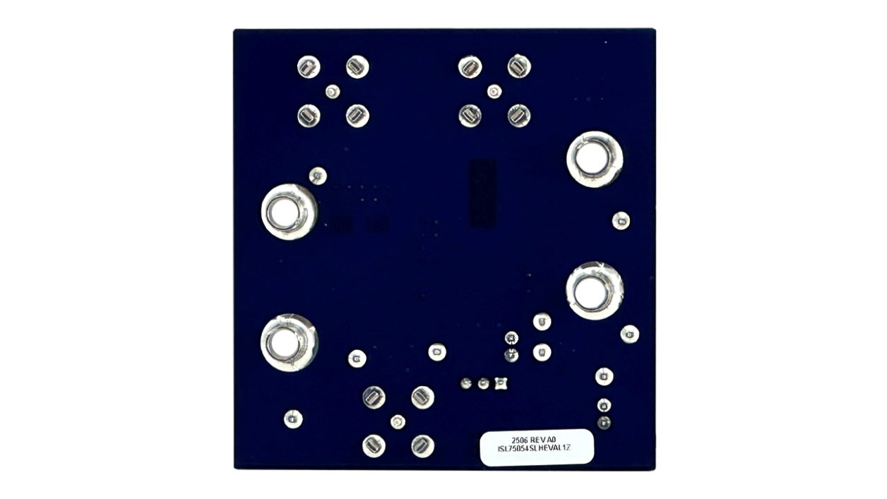 ISL75054MEVAL1ZA Evaluation Board - Bottom