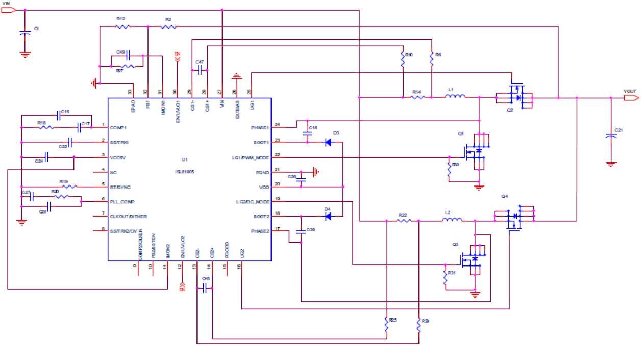 ISL81805EVAL1Z - 框图