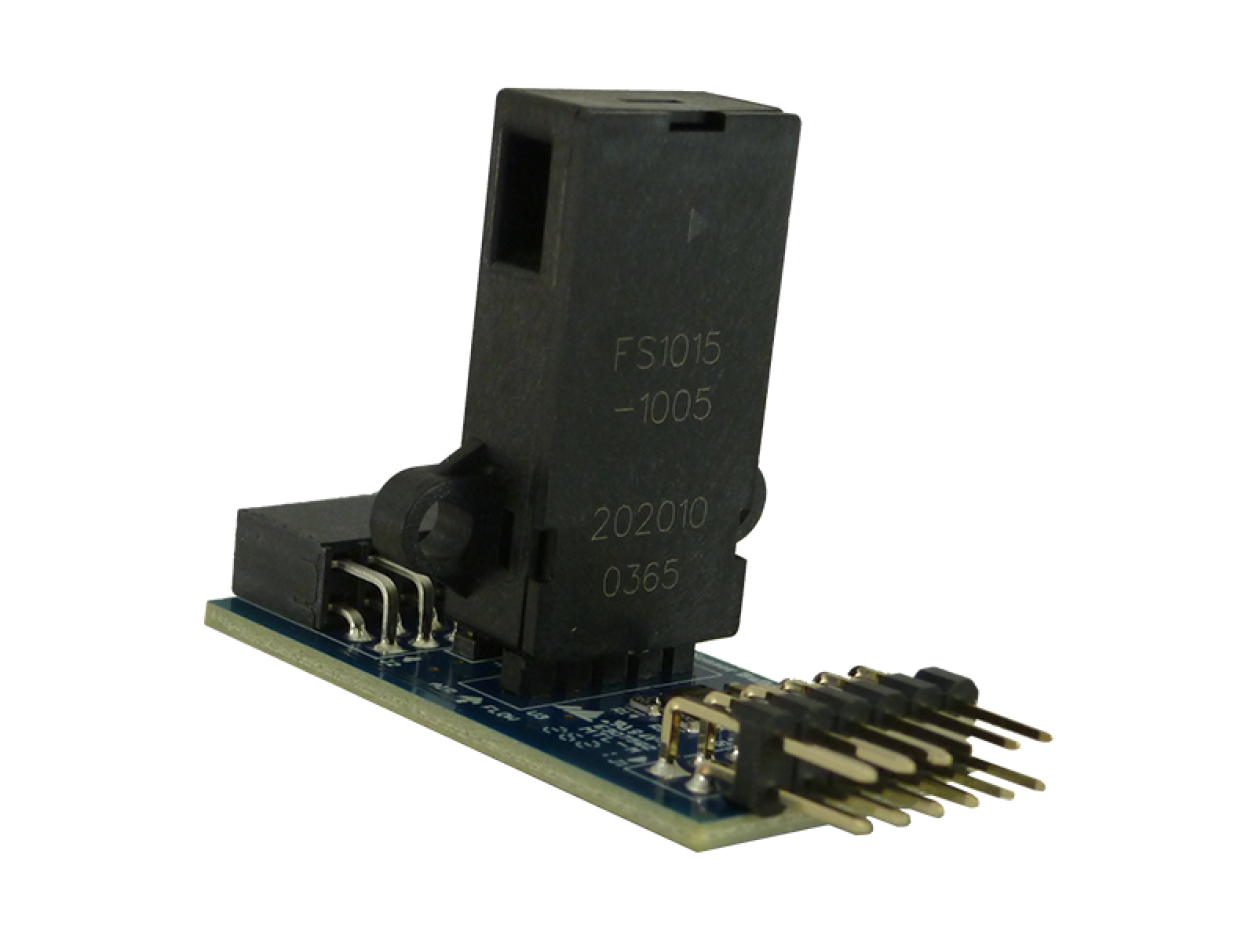 US082-FS1015EVZ Vertical Mount Air Velocity Sensor Pmod Board