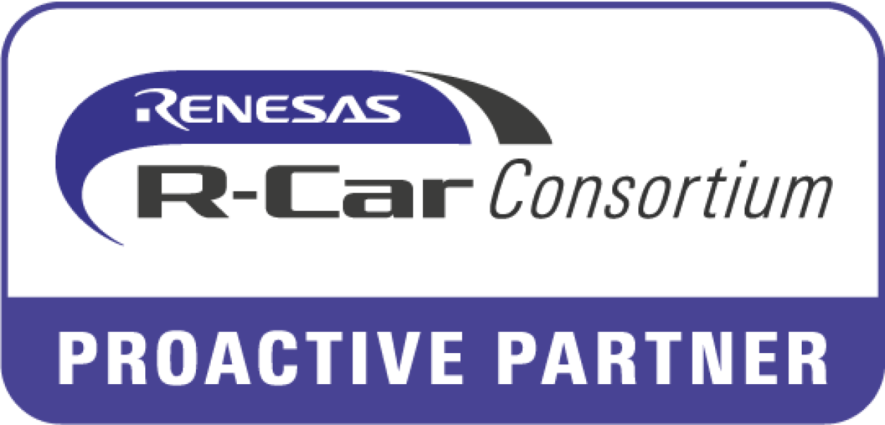 R-Car Consortium Proactive Partner Logo